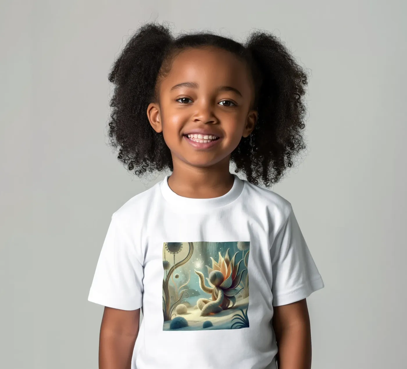 Ramoscello t-shirt bambini da Twinkle Art Studio