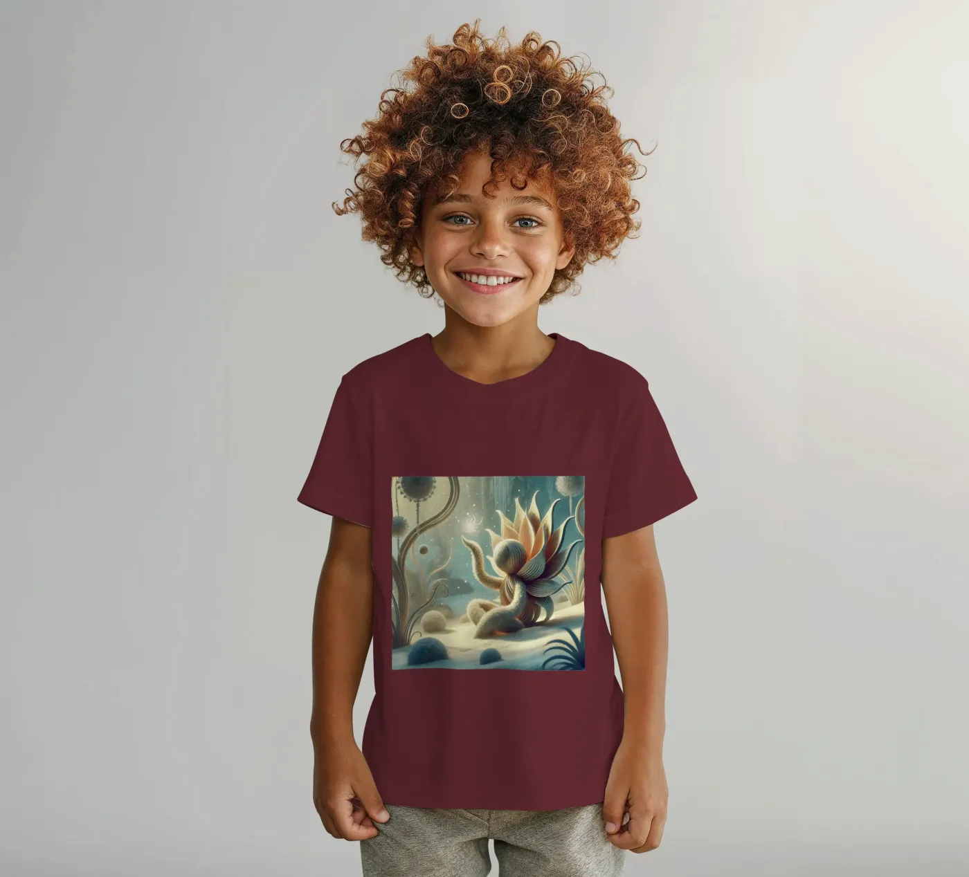 Ramoscello t-shirt bambini da Twinkle Art Studio