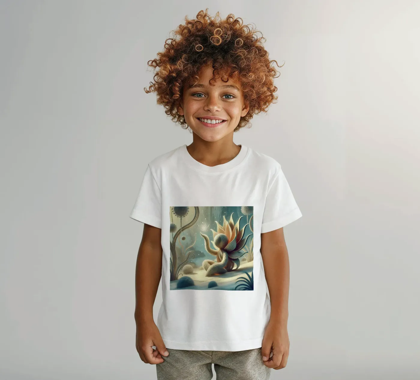 Ramoscello t-shirt bambini da Twinkle Art Studio