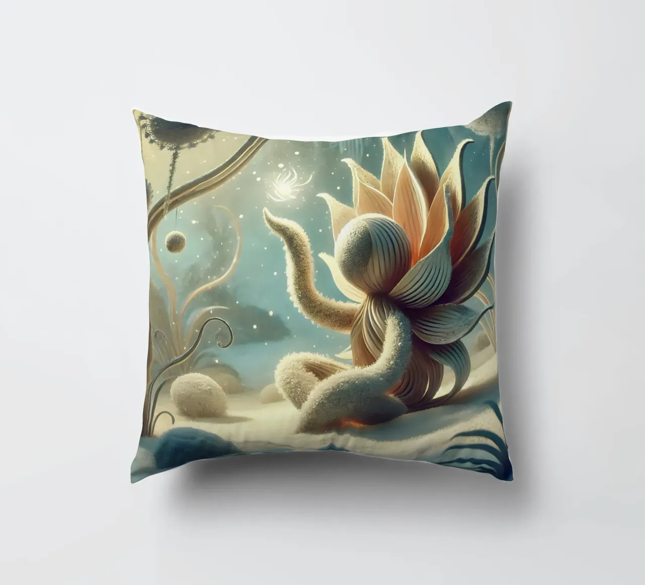 Twiglet Kissen von Twinkle Art Studio