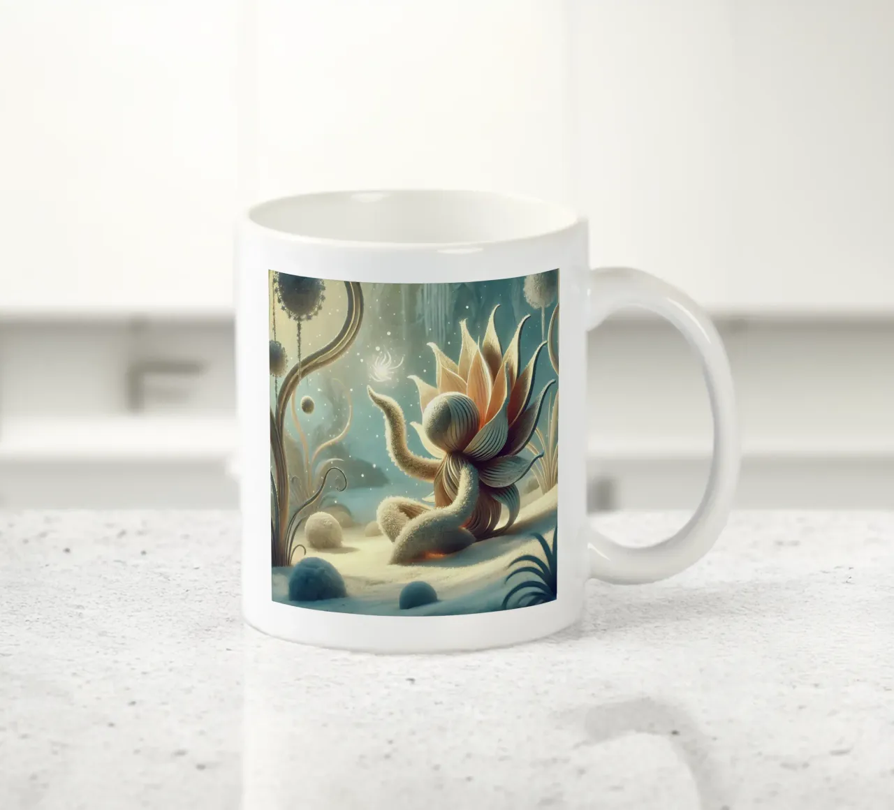Ramoscello tazza in ceramica da Twinkle Art Studio