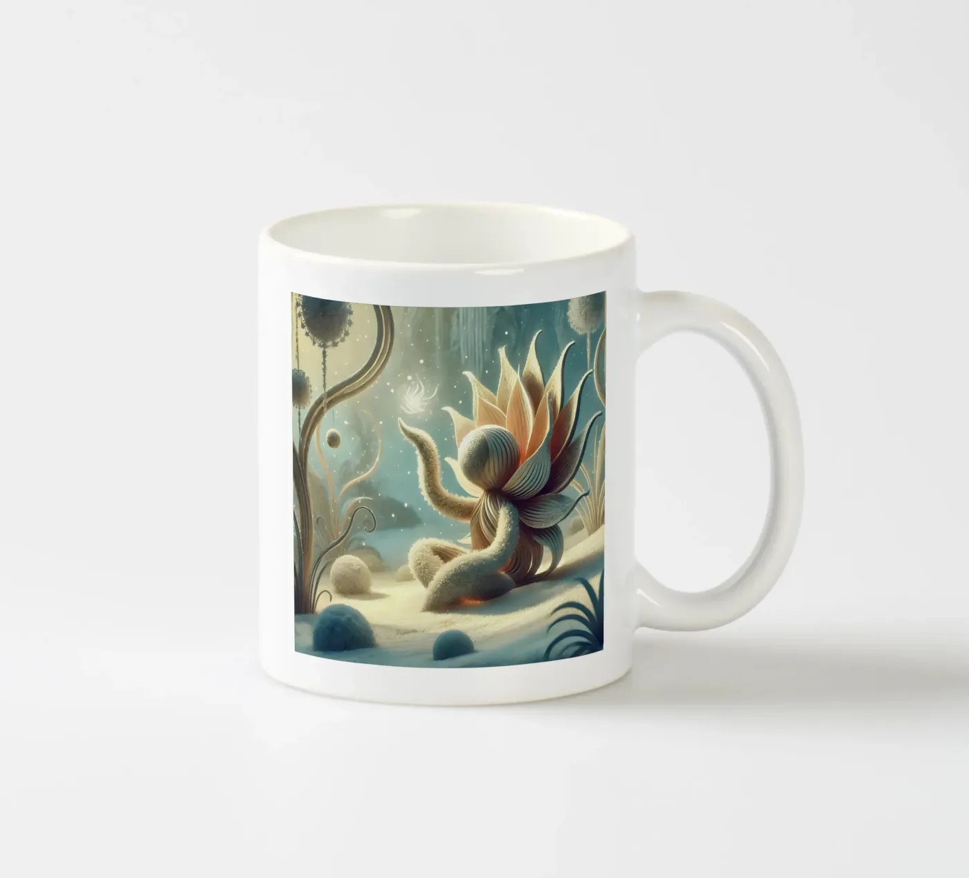 Twiglet ceramic mug by Twinkle Art Studio