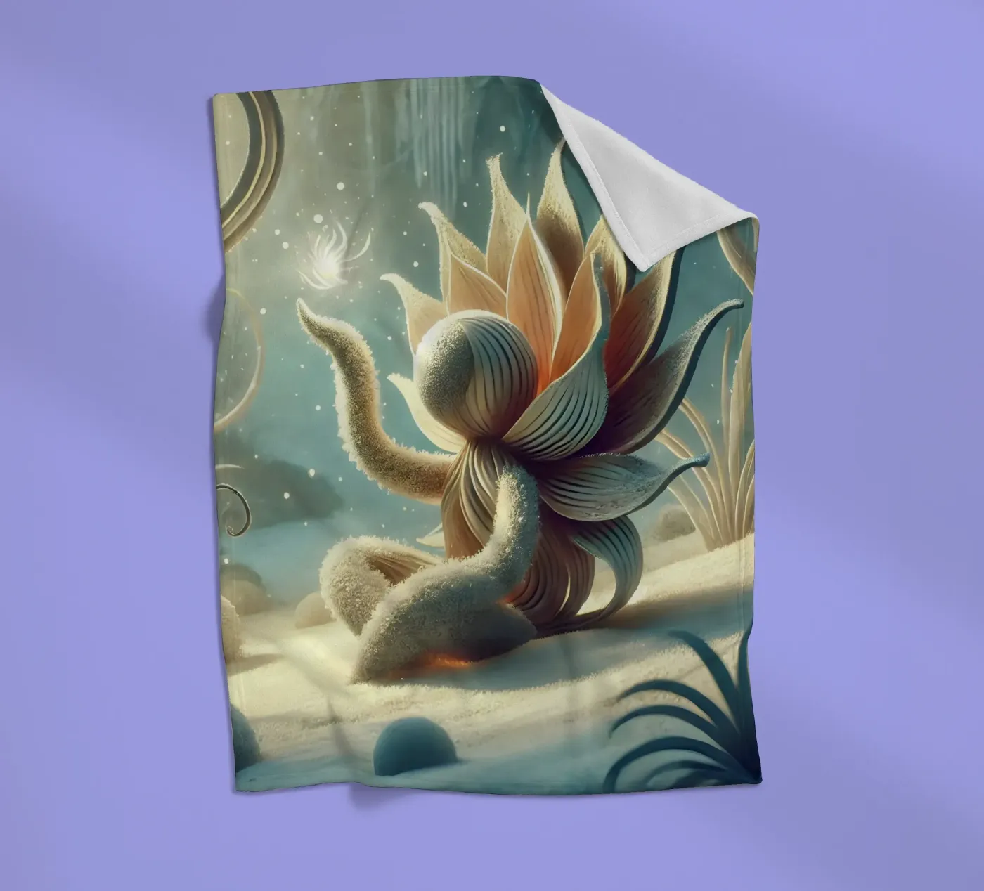 Twiglet Fleecedecke von Twinkle Art Studio