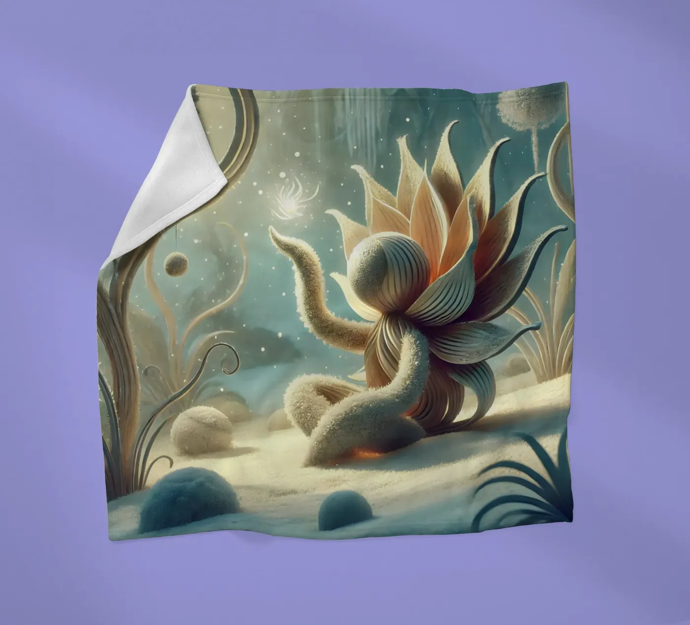 Twiglet fleecedeken van Twinkle Art Studio