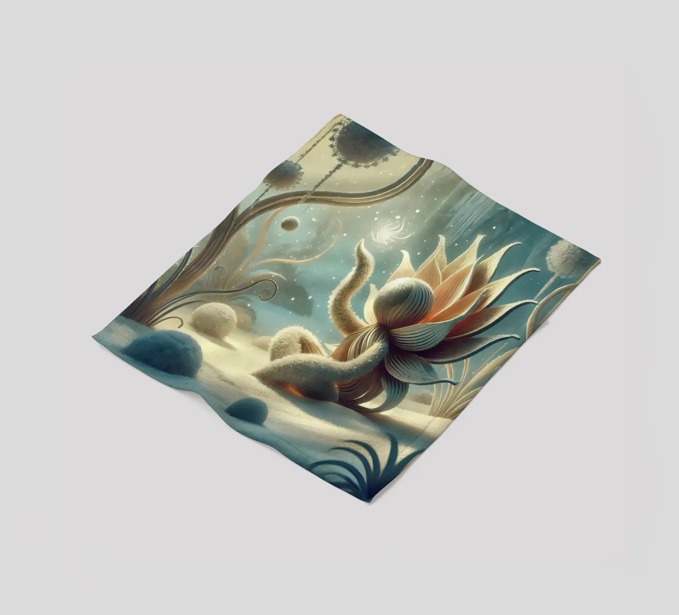 Twiglet Fleecedecke von Twinkle Art Studio