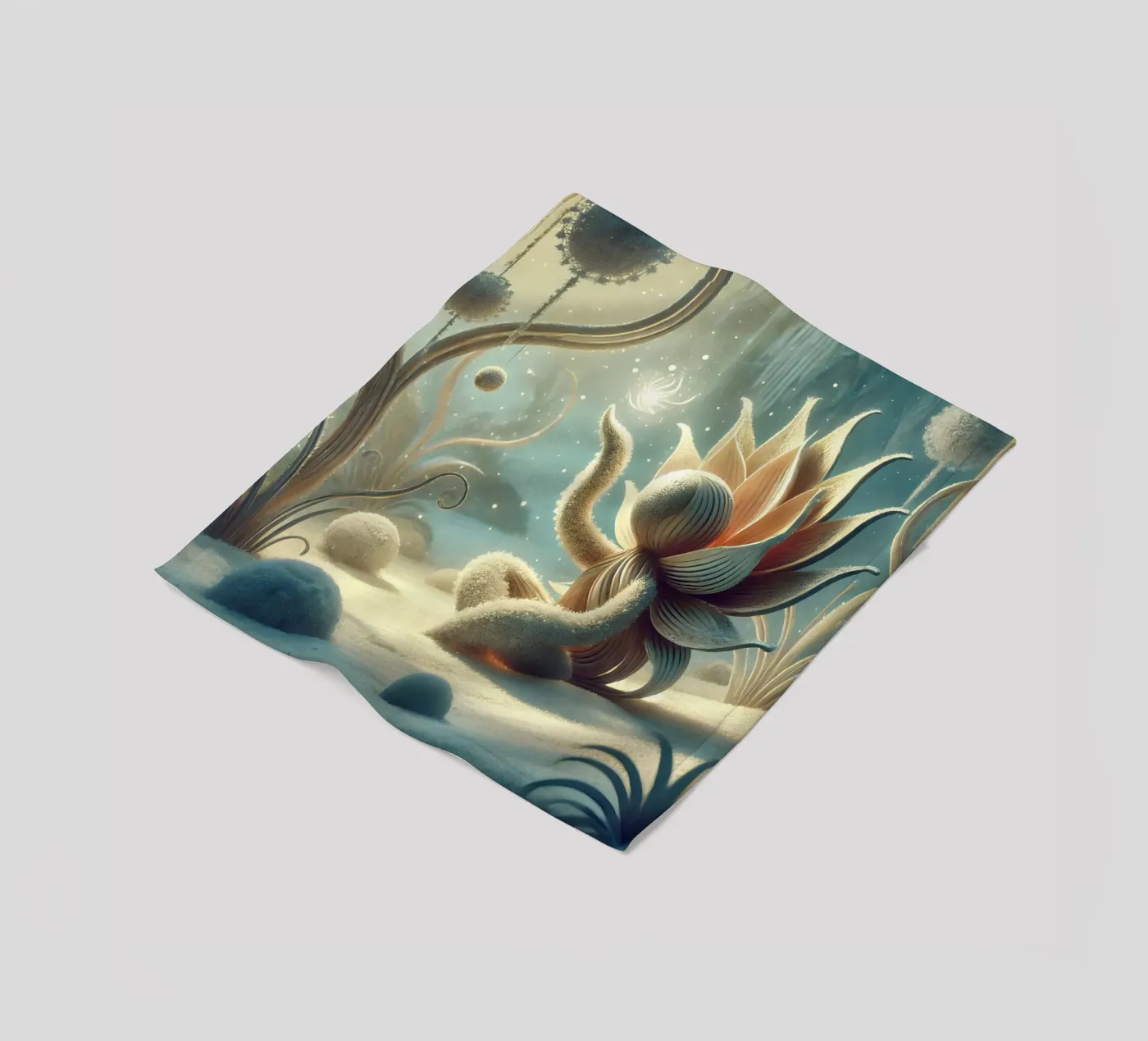 Twiglet fleecedeken van Twinkle Art Studio