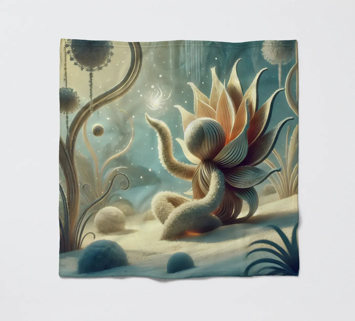 Twiglet Fleecedecke von Twinkle Art Studio