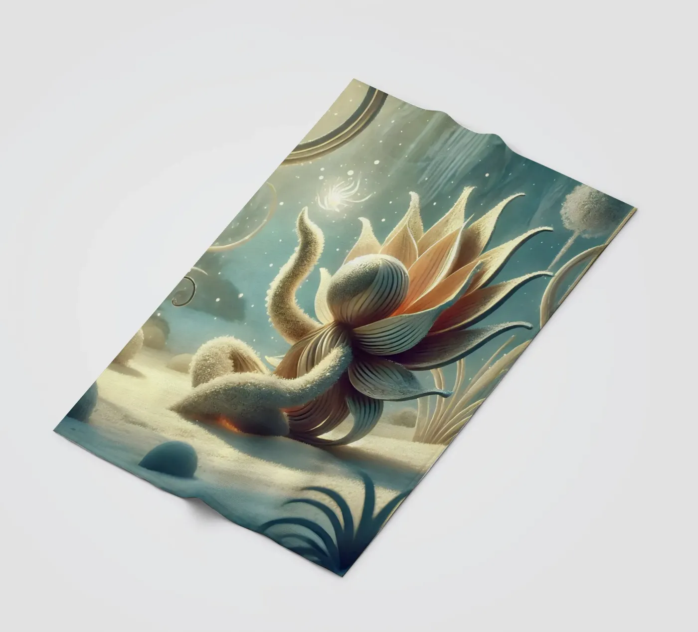 Twiglet Fleecedecke von Twinkle Art Studio