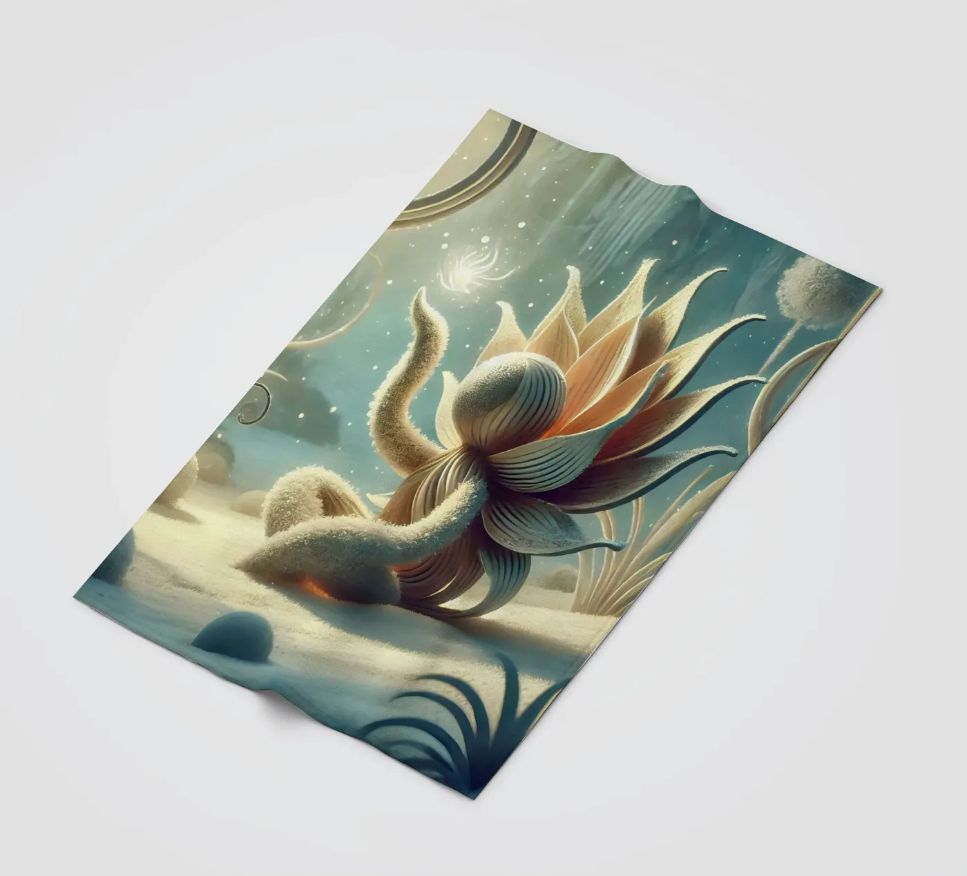 Twiglet fleecedeken van Twinkle Art Studio