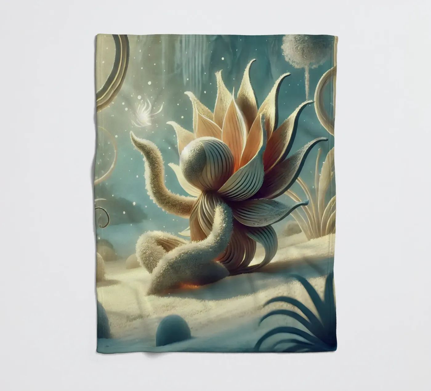 Twiglet fleecedeken van Twinkle Art Studio