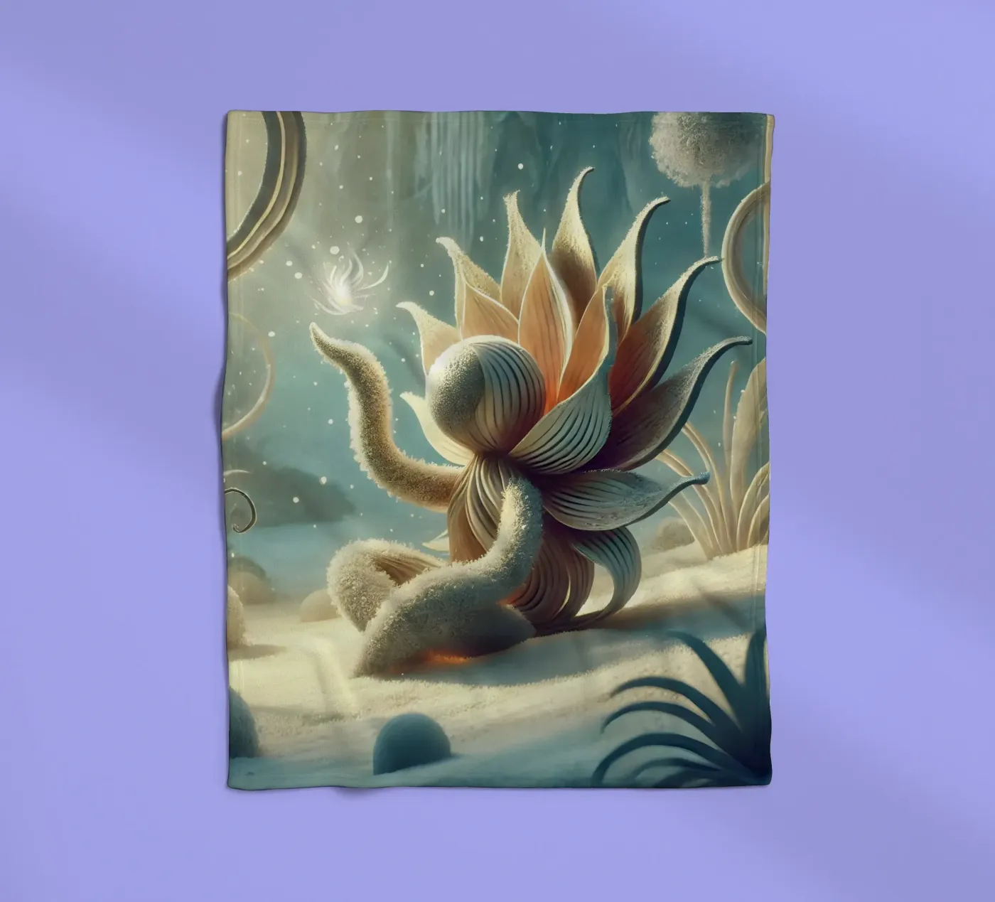 Twiglet fleecedeken van Twinkle Art Studio