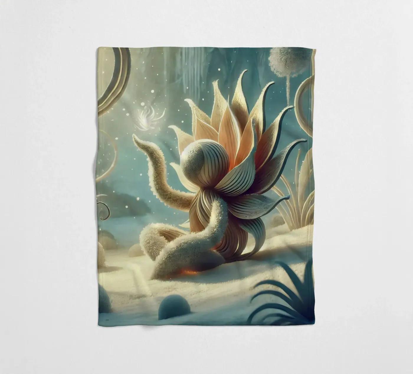 Twiglet Fleecedecke von Twinkle Art Studio