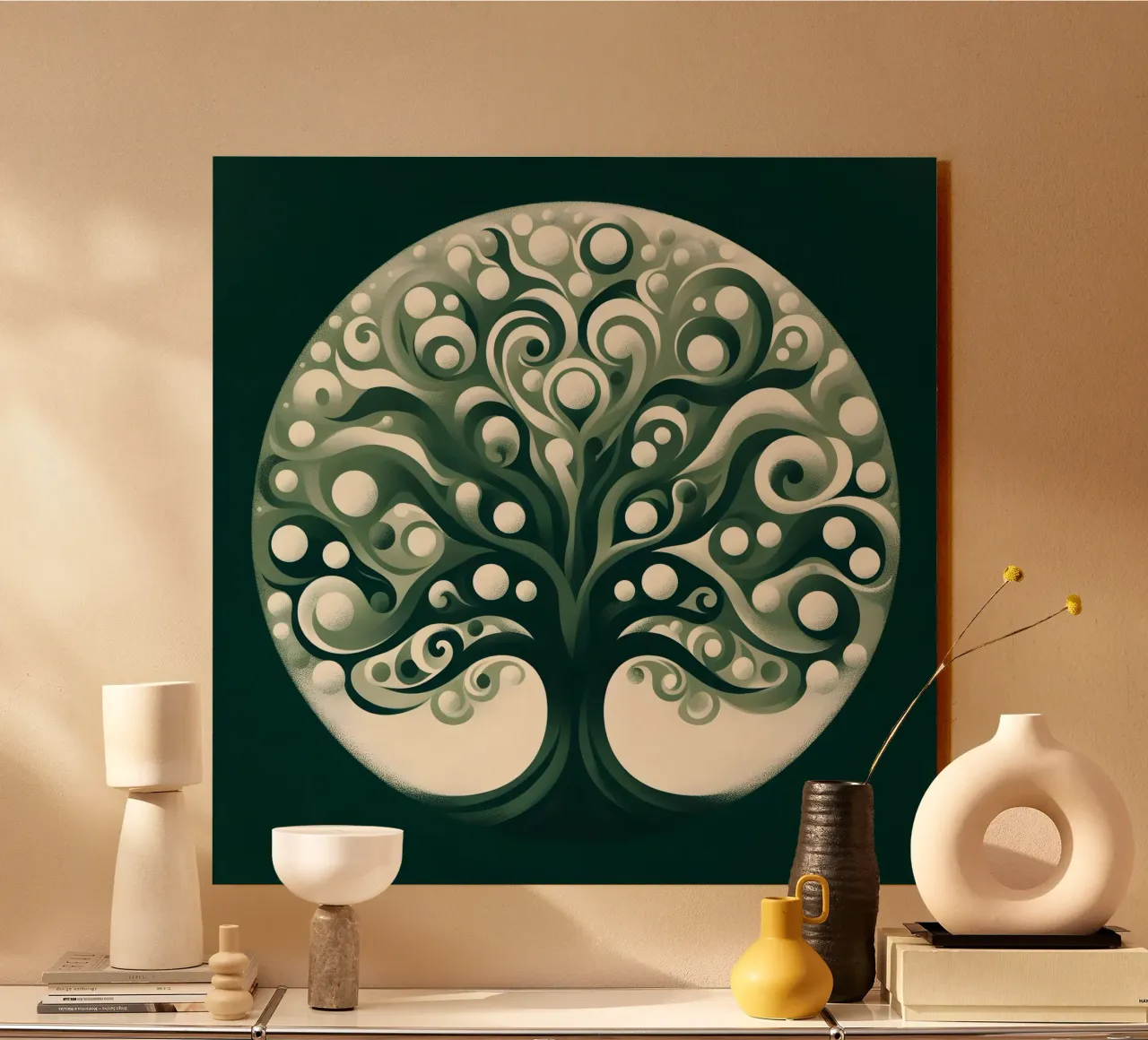 Albero - verde plexiglass da spiritual