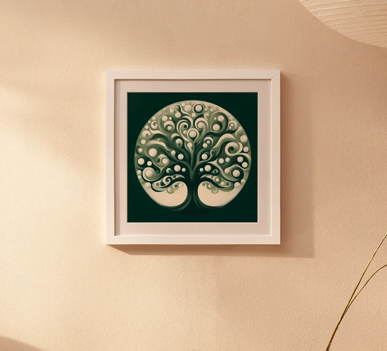 Albero - verde poster da spiritual