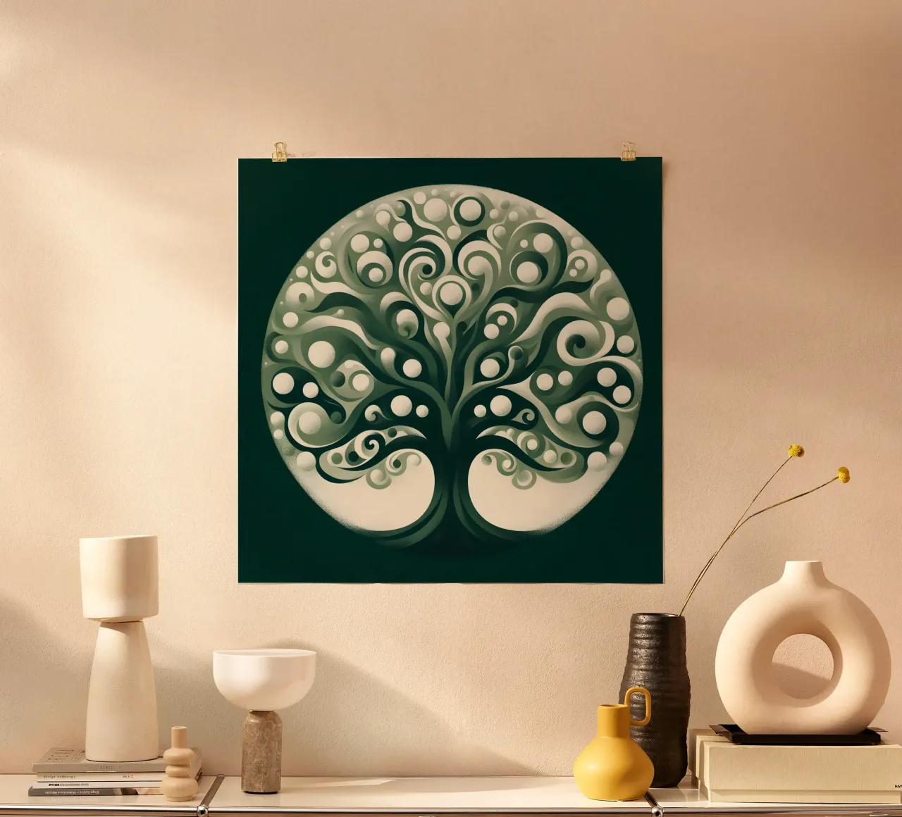 Albero - verde poster da spiritual