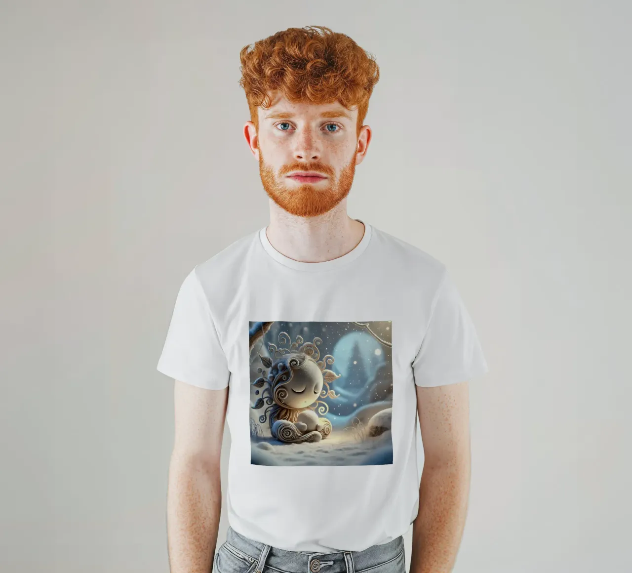 Twiglet t-shirt da Twinkle Art Studio