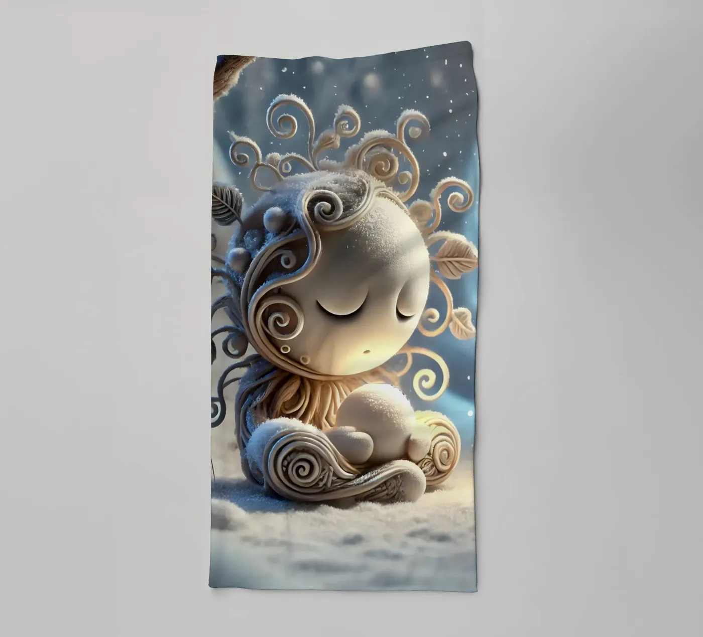 Twiglet badhanddoek van Twinkle Art Studio