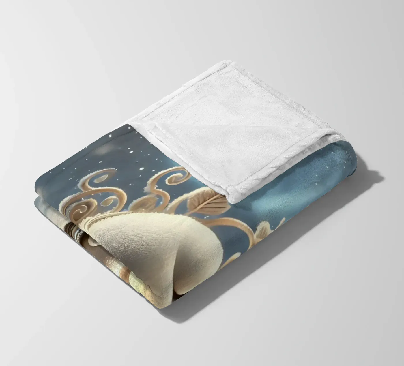 Twiglet fleecedeken van Twinkle Art Studio