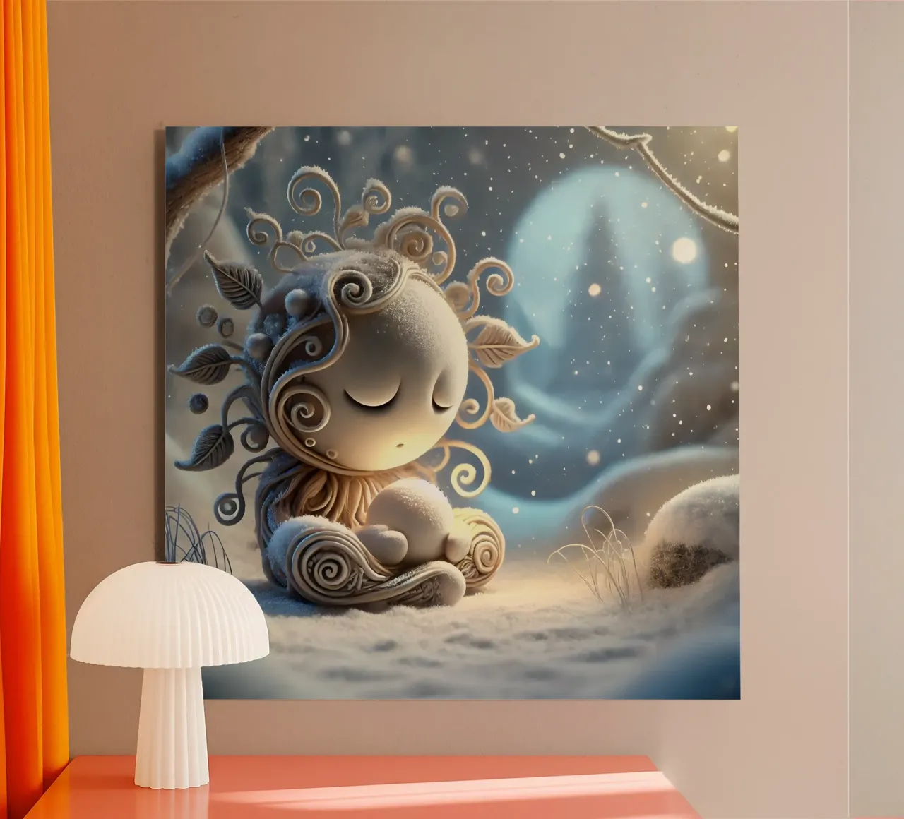 Twiglet alluminio dibond da Twinkle Art Studio