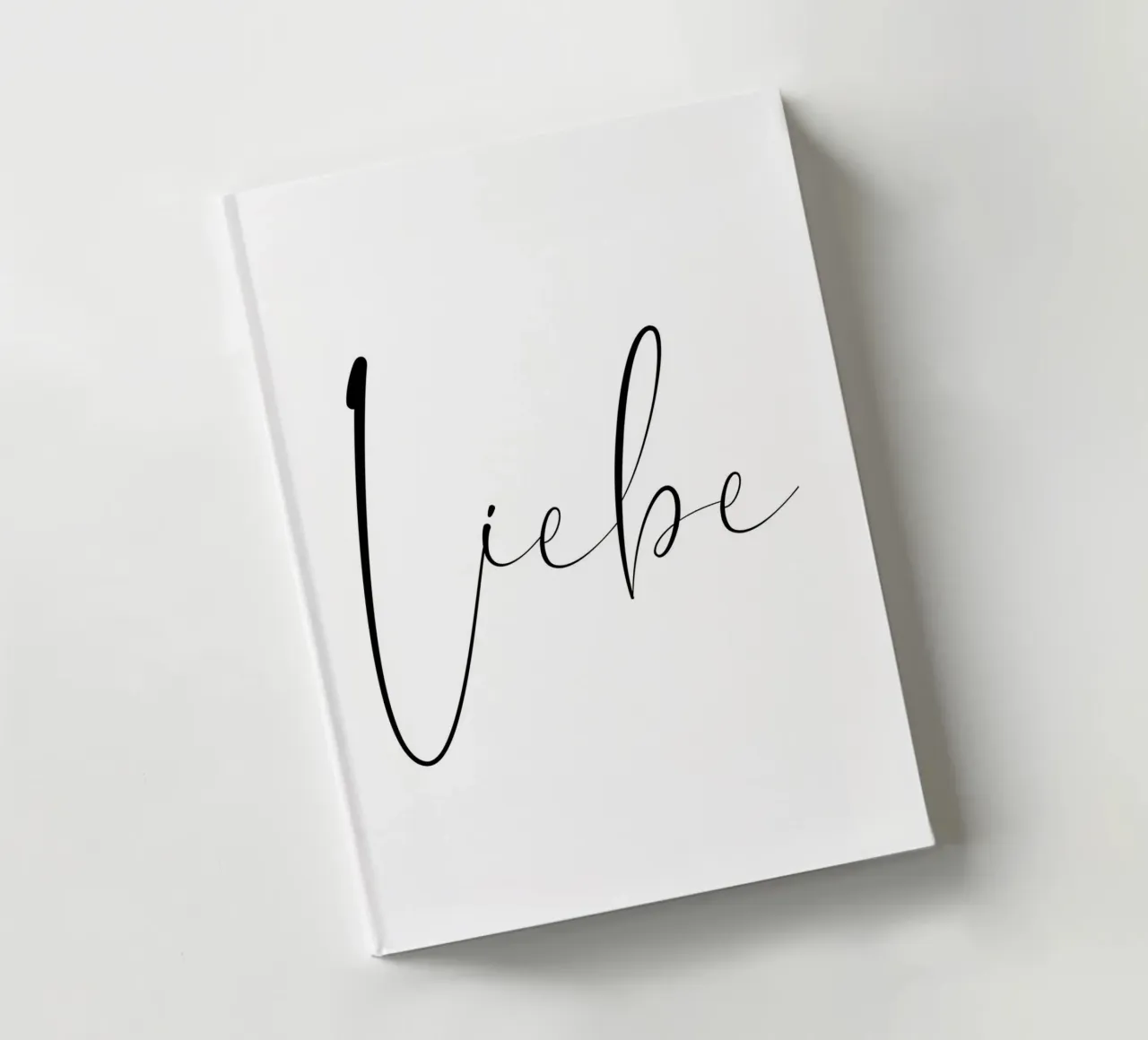 Liebe - Schreibschrift notebook by BAINAI
