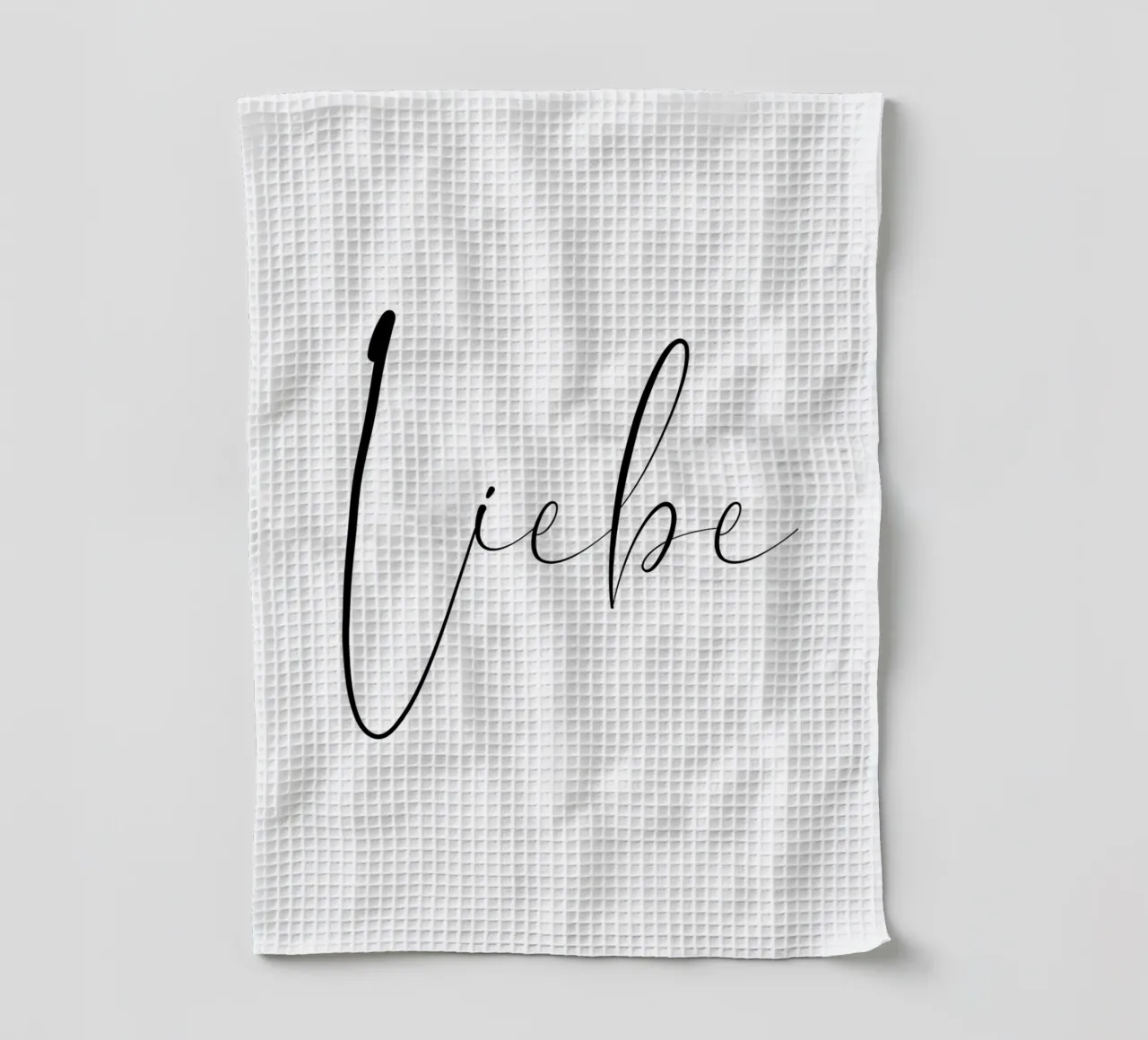 Liebe - Schreibschrift canovaccio da cucina da BAINAI