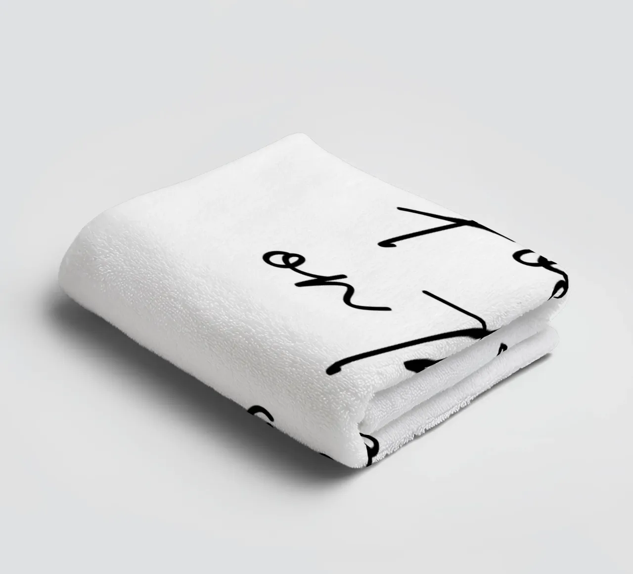 Zitat: Focus on the good. asciugamano da bagno da designsbysophia