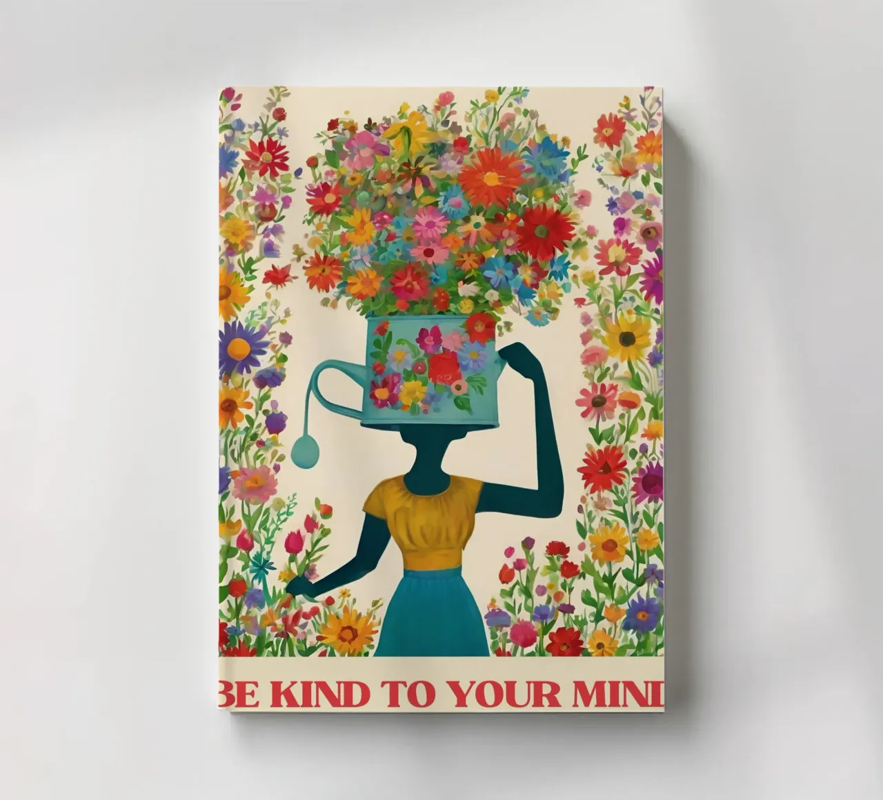Selbstliebe-Zitat: Be kind to your mind. diario da designsbysophia