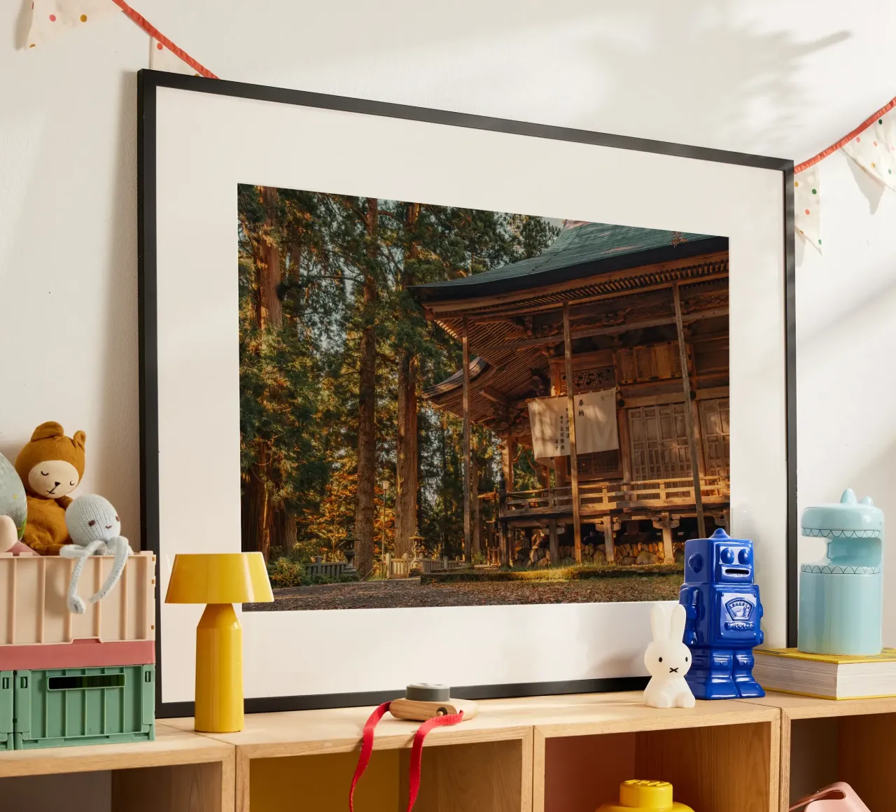 Il santuario di Togakushi in autunno - Nagano, Giappone carta hahnemühle da Marcel Bisig