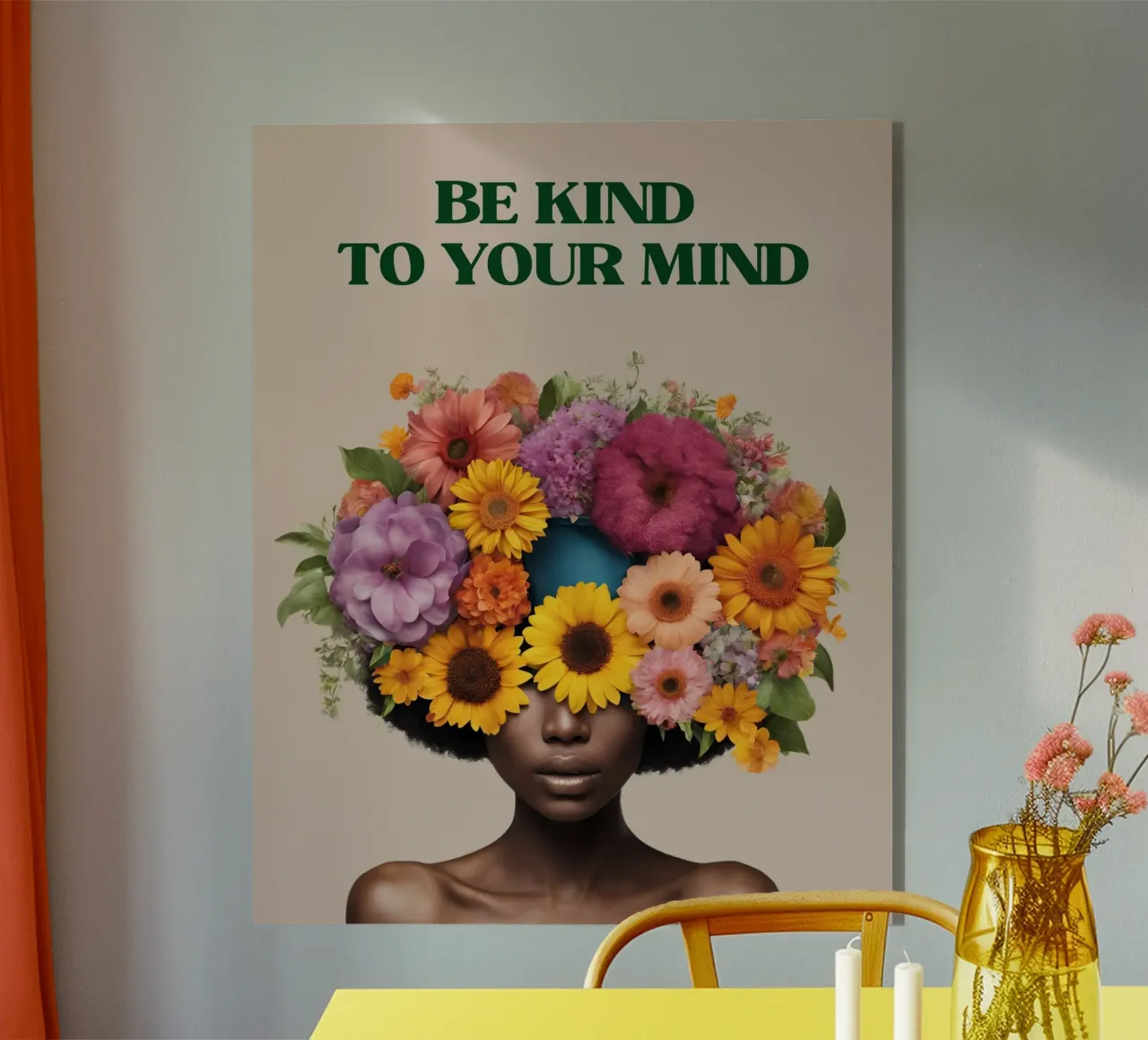 Selbstliebe: Be kind to your mind. plexiglass da designsbysophia