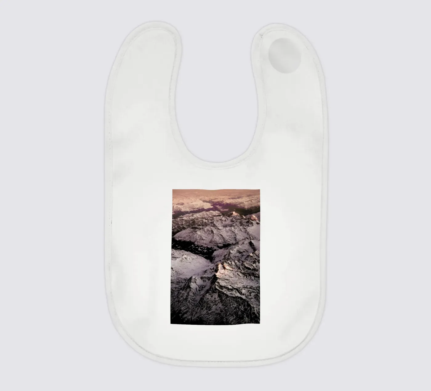 Pink Mountains bavaglino da Laura Palm