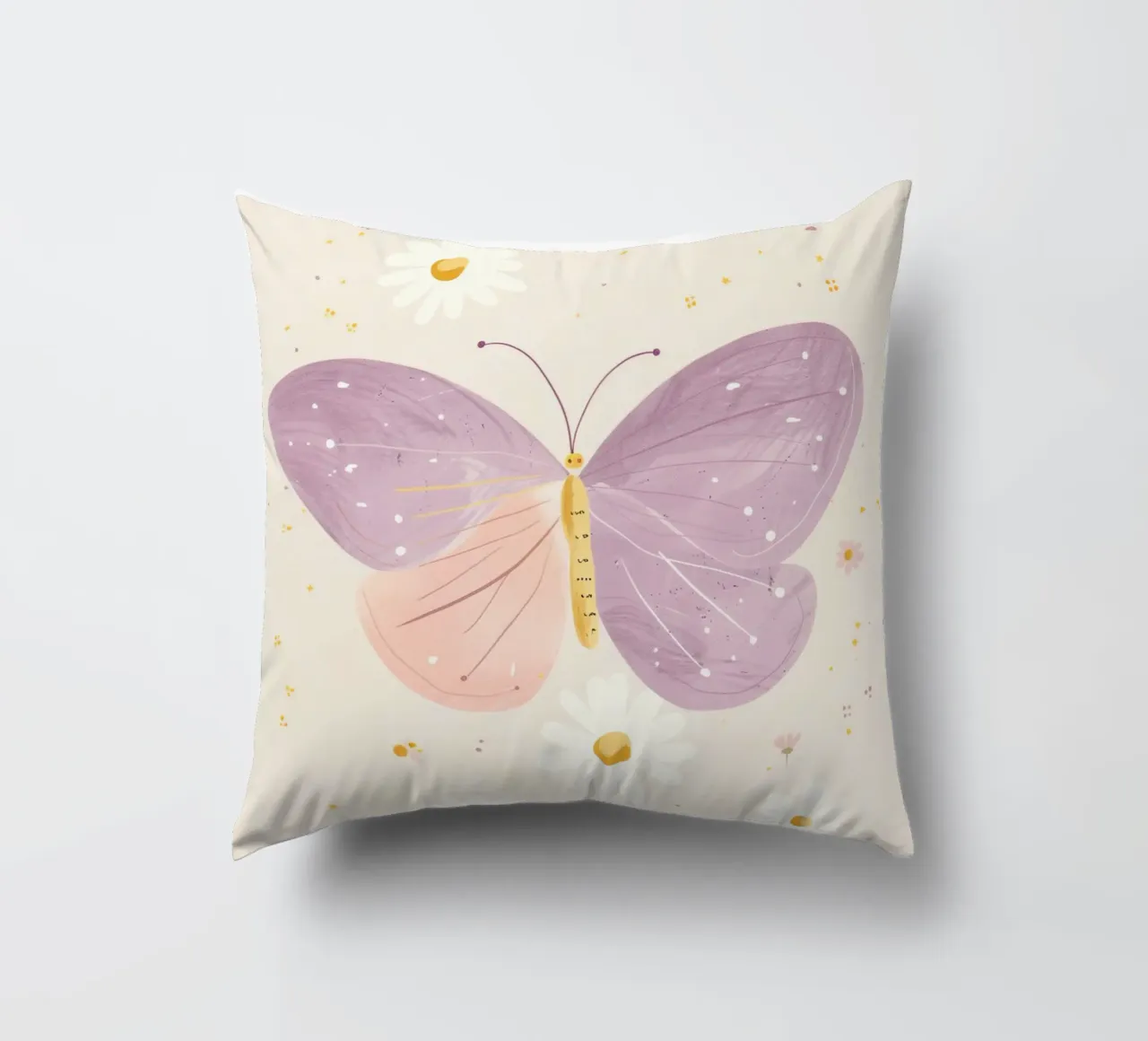 Schmetterling Druck für Mädchenzimmer, Spielzimmer Kinderzimmer Dekoration Kissen von Little Lola