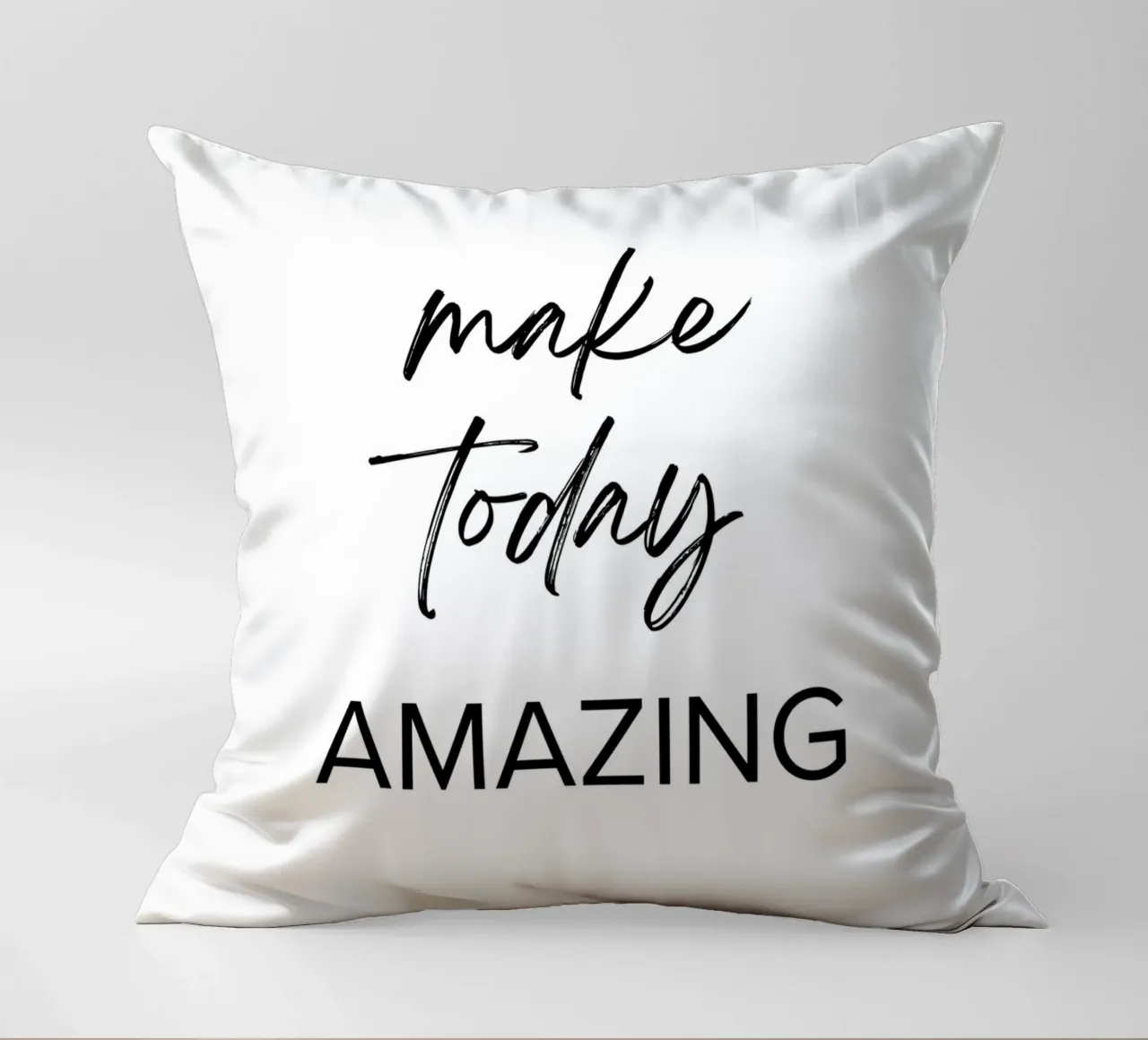 Motivations-Zitat: Make today amazing. cuscino da designsbysophia