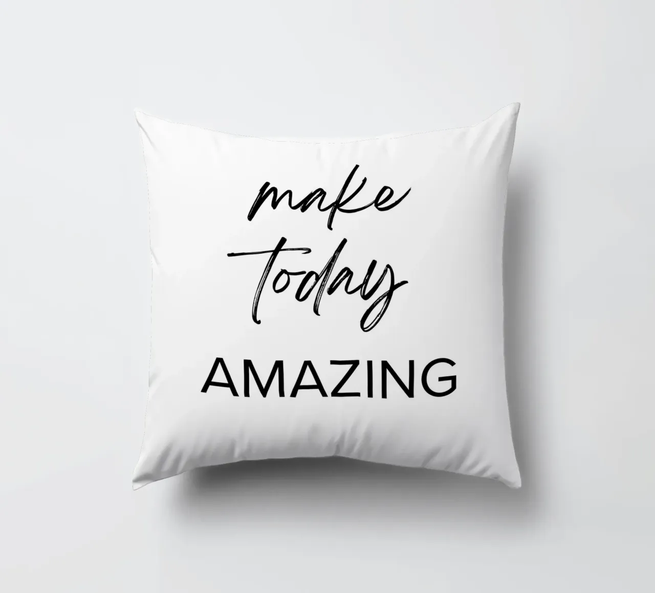 Motivations-Zitat: Make today amazing. cuscino da designsbysophia
