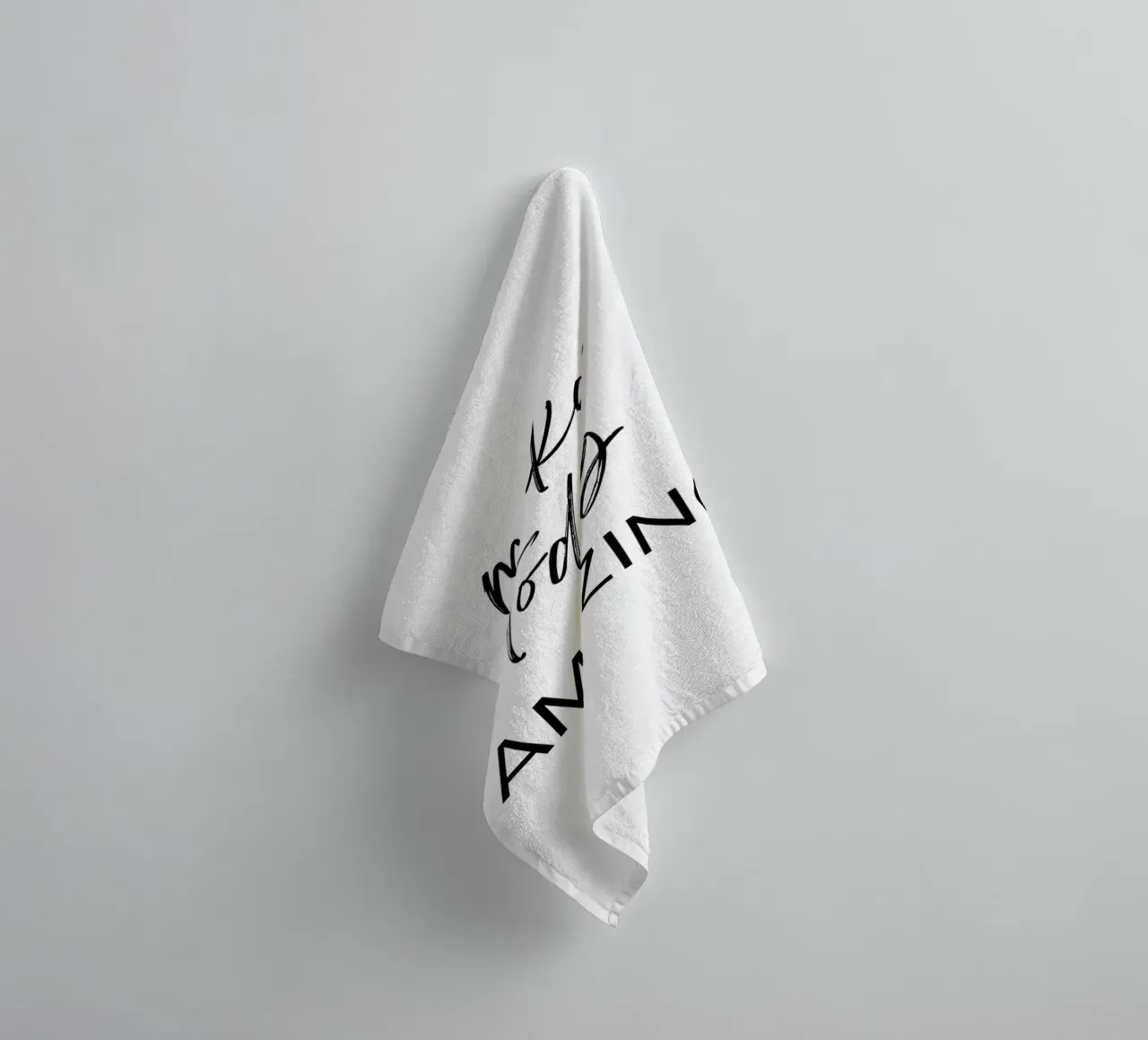 Motivations-Zitat: Make today amazing. asciugamano da bagno da designsbysophia