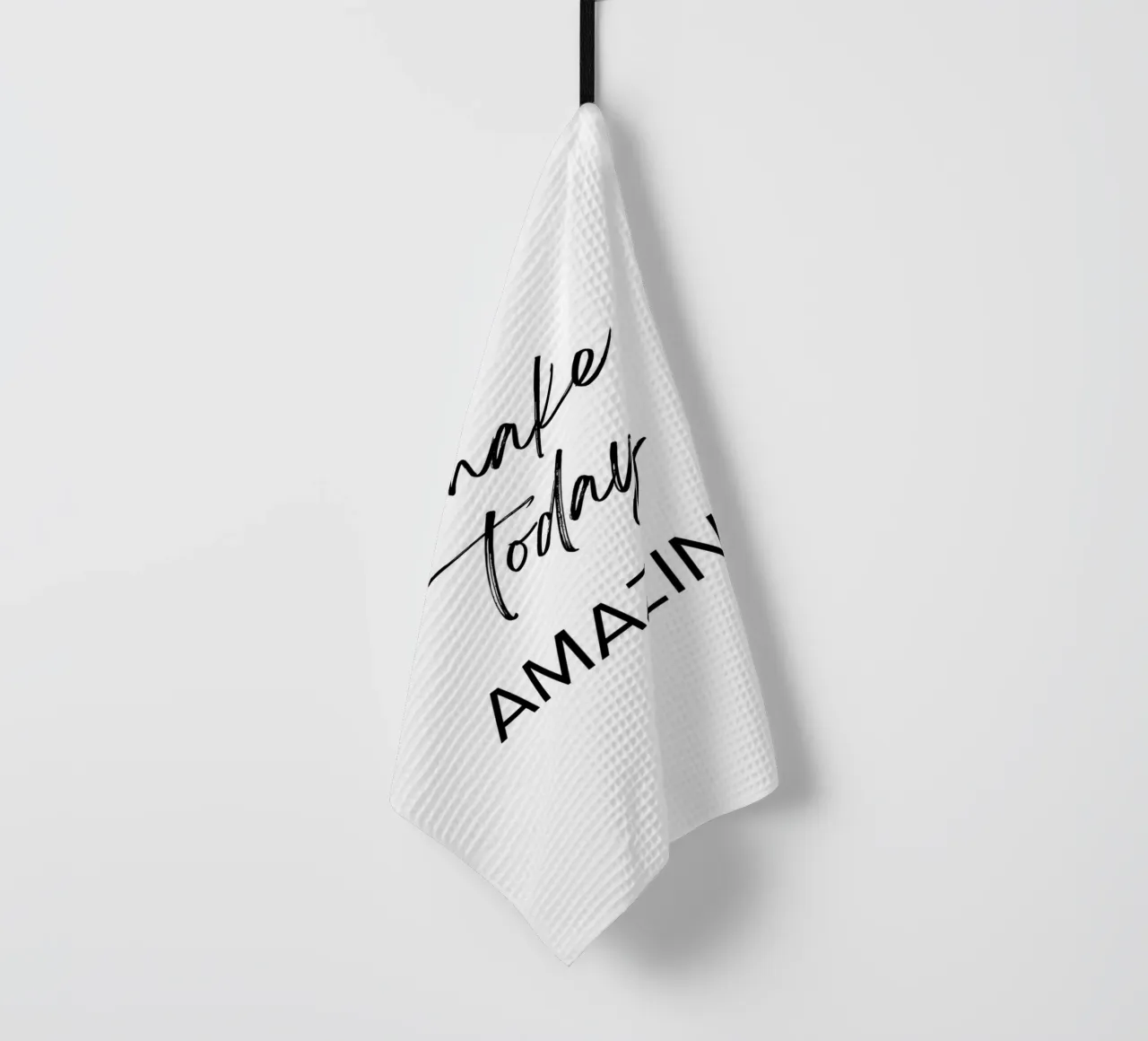 Motivations-Zitat: Make today amazing. canovaccio da cucina da designsbysophia