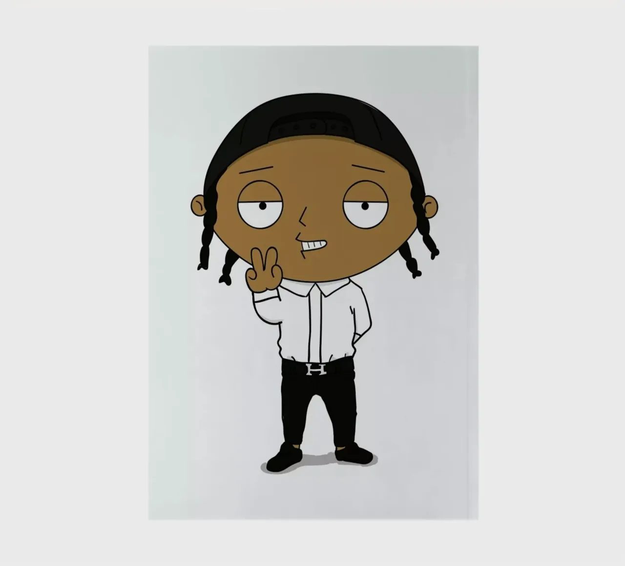 ASAP Stewie notebook by Zhi Yun Zhang
