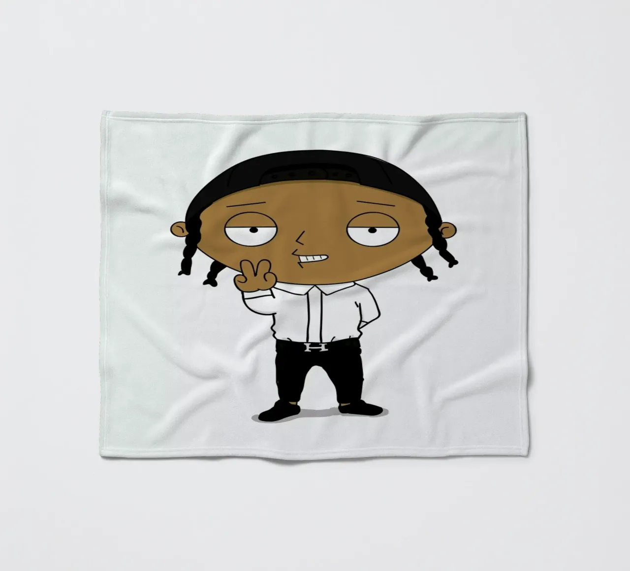 ASAP Stewie coperta in pile da Zhi Yun Zhang