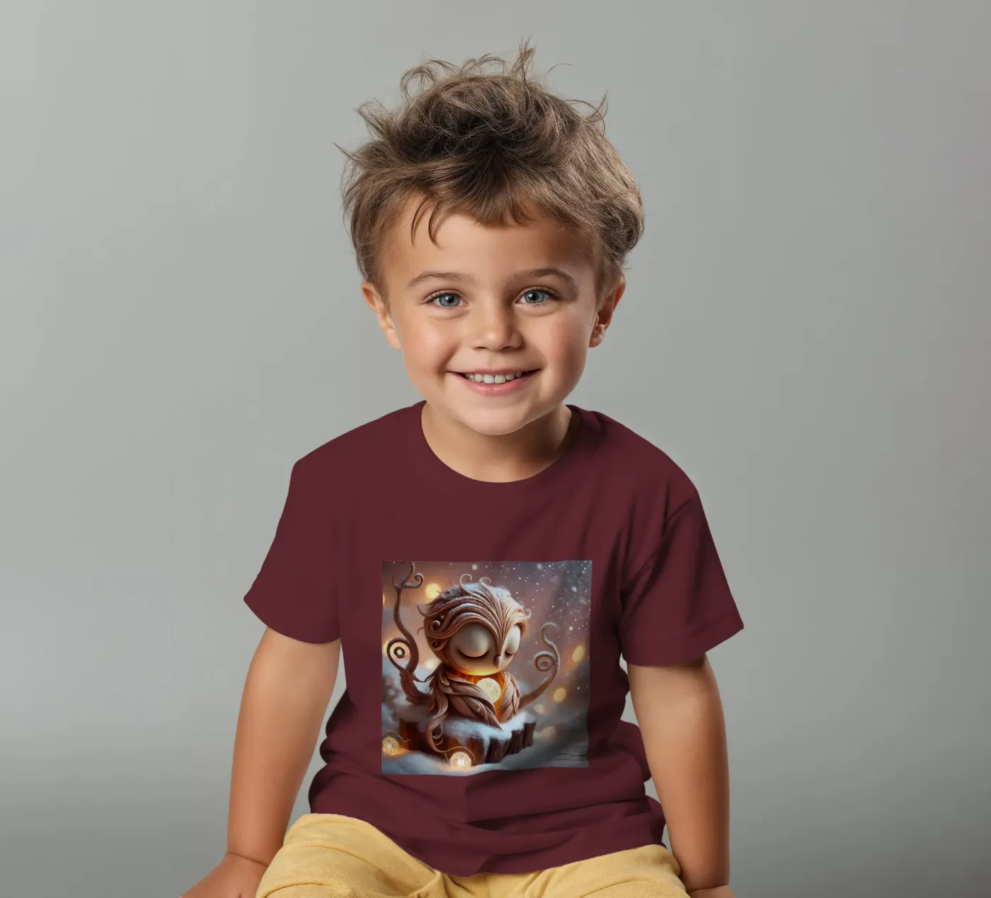 Ramoscello t-shirt bambini da Twinkle Art Studio