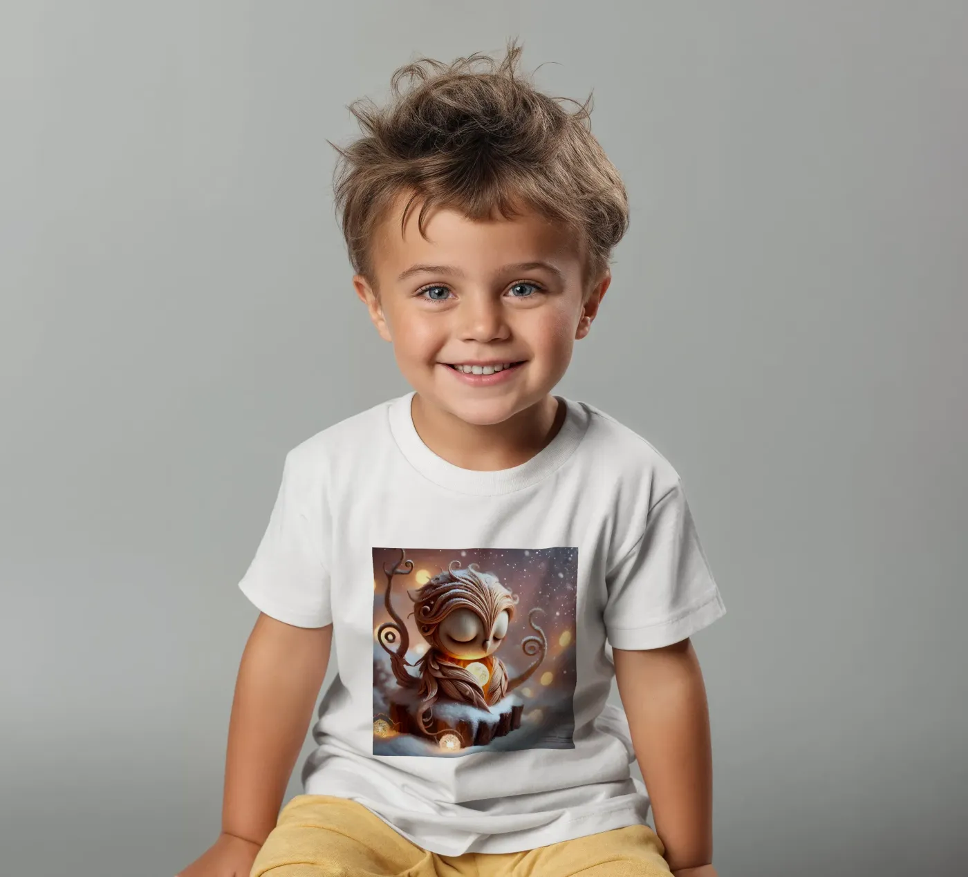 Ramoscello t-shirt bambini da Twinkle Art Studio