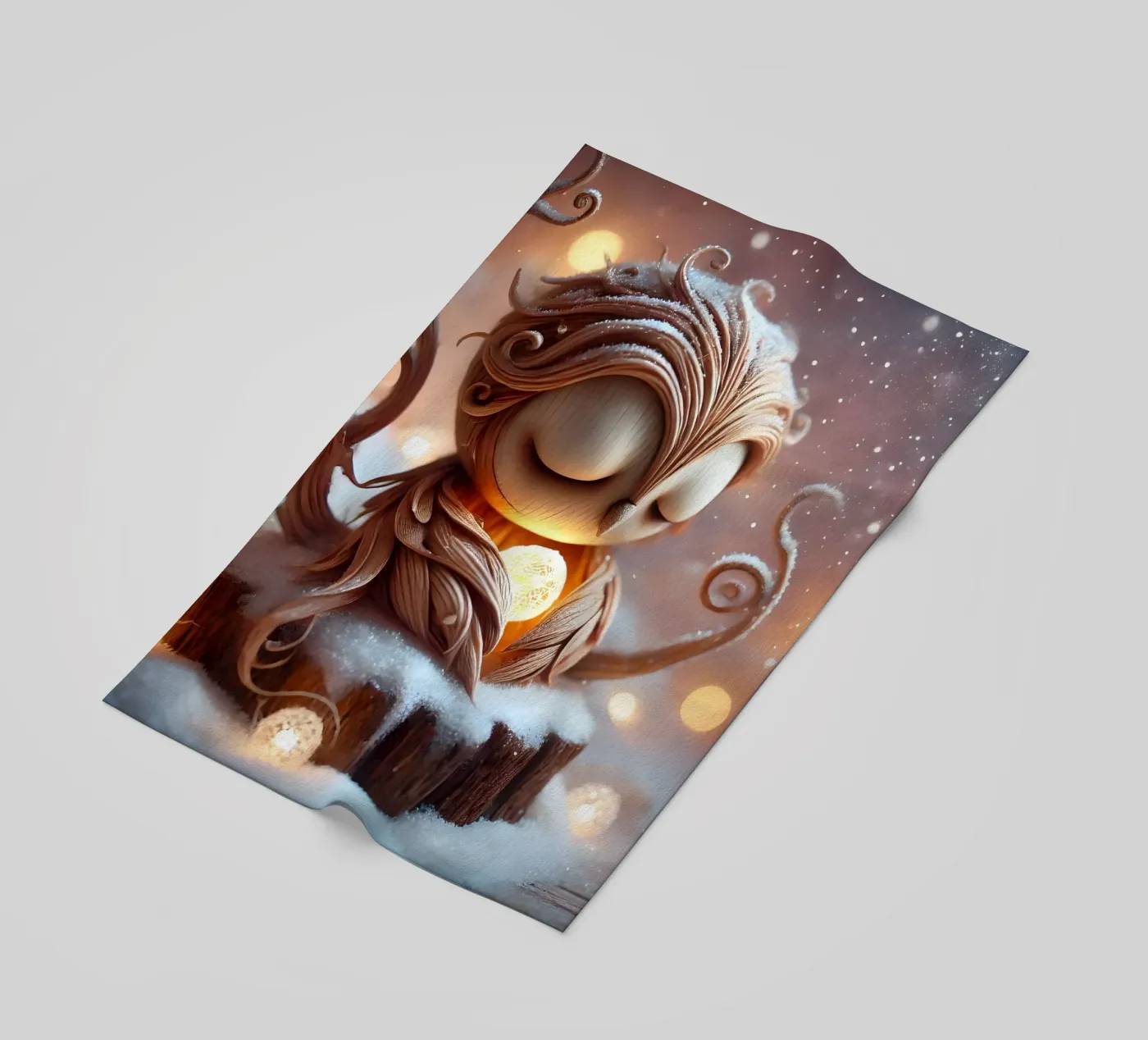 Ramoscello telo mare da Twinkle Art Studio