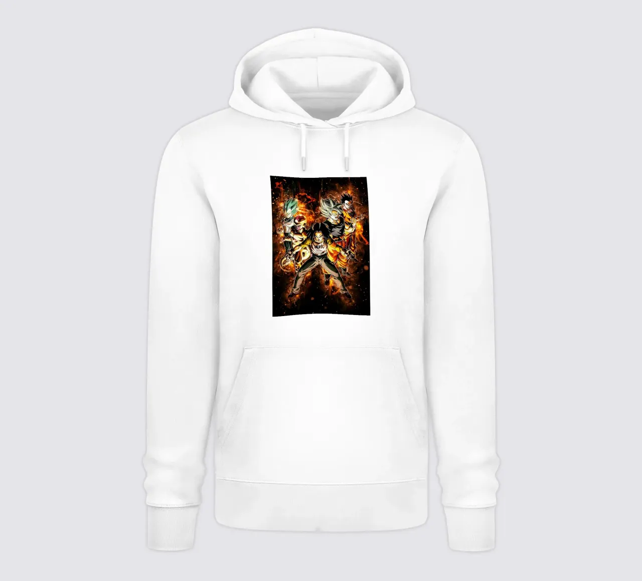 Android 17 felpa con cappuccio da Neonartstudio