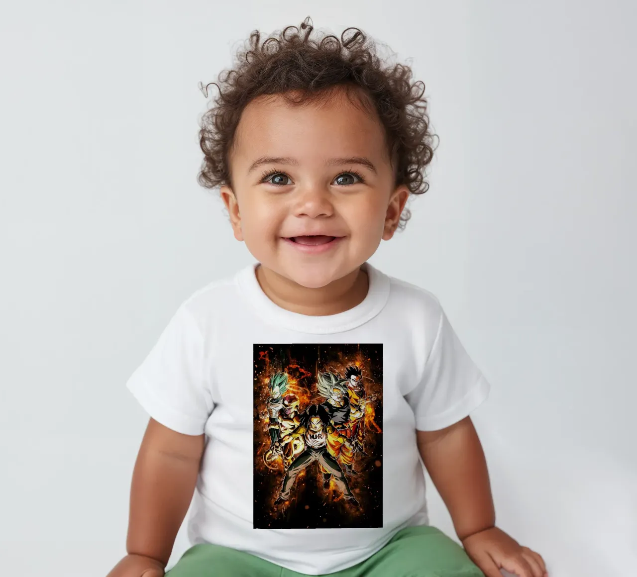 Android 17 maglietta neonato da Neonartstudio