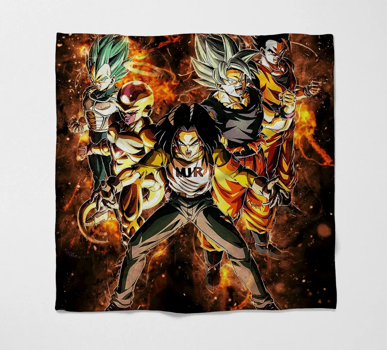 Android 17 coperta in pile da Neonartstudio