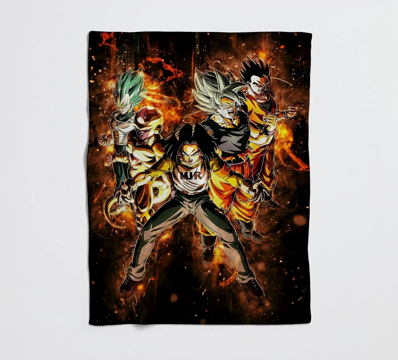 Android 17 coperta in pile da Neonartstudio