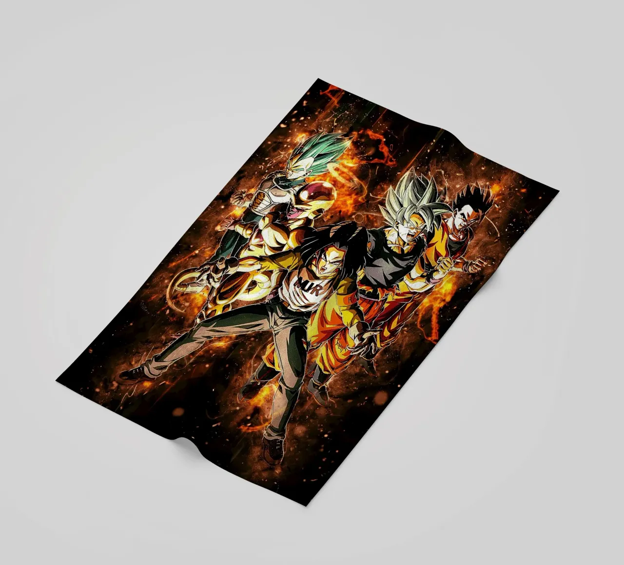 Android 17 telo mare da Neonartstudio