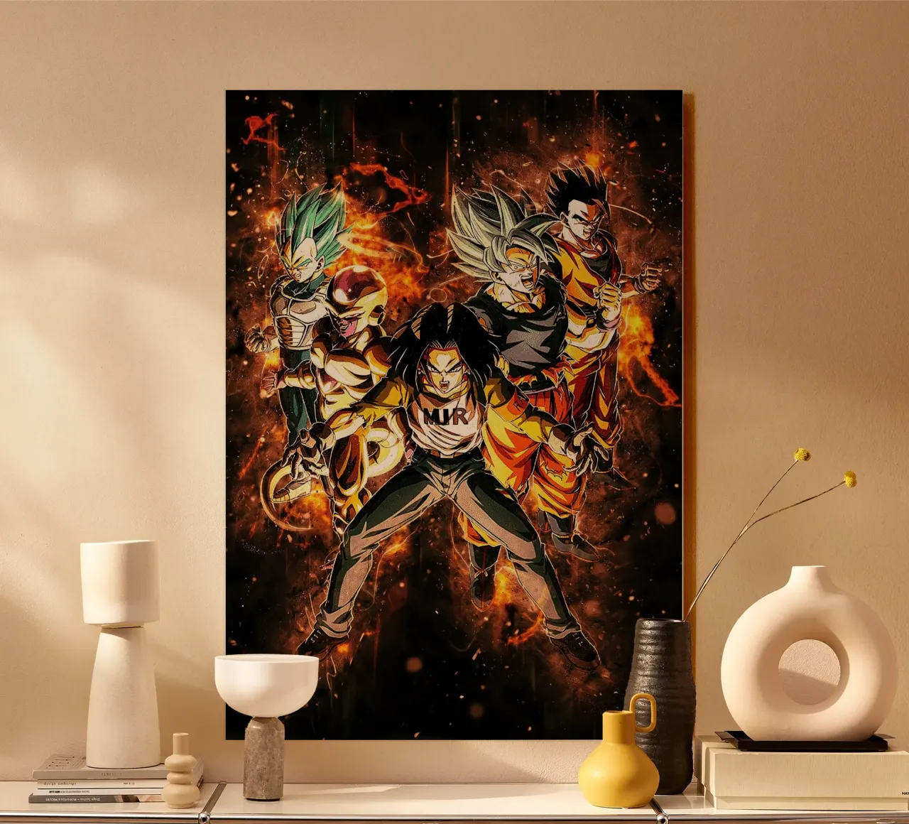 Android 17 plexiglass da Neonartstudio