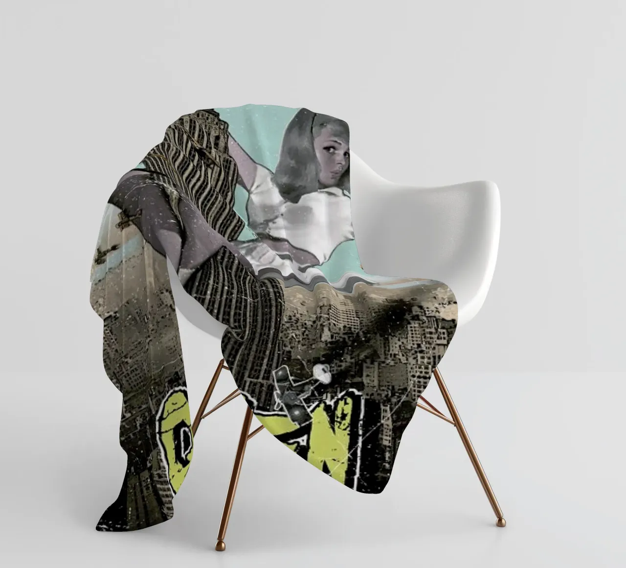 Queen Kong coperta in pile da Olivier Marchand