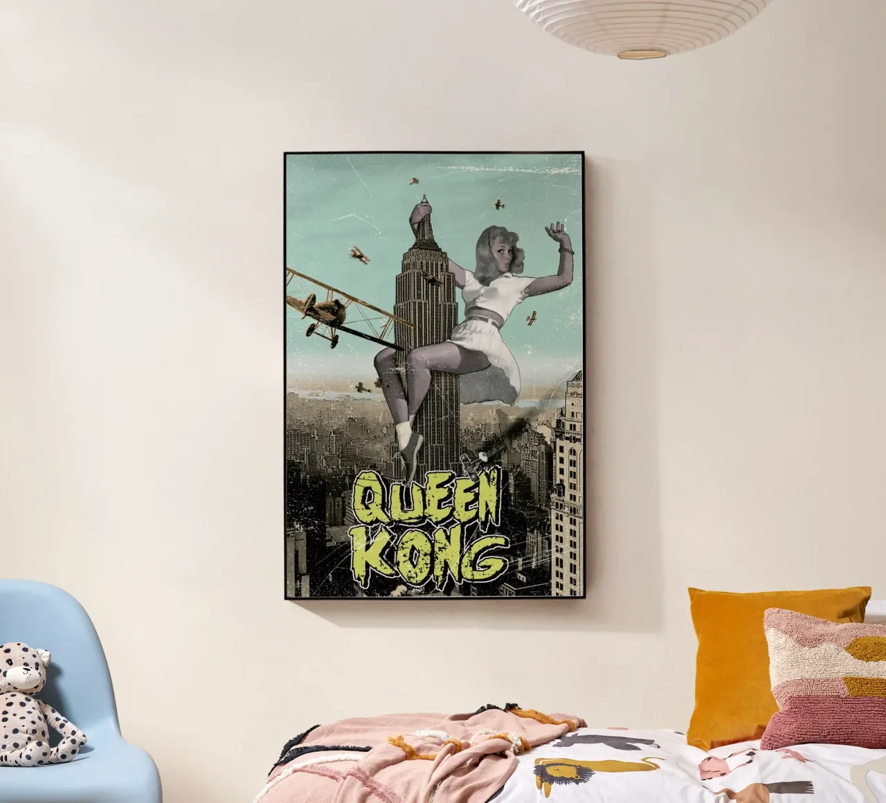 Queen Kong plexiglass da Olivier Marchand