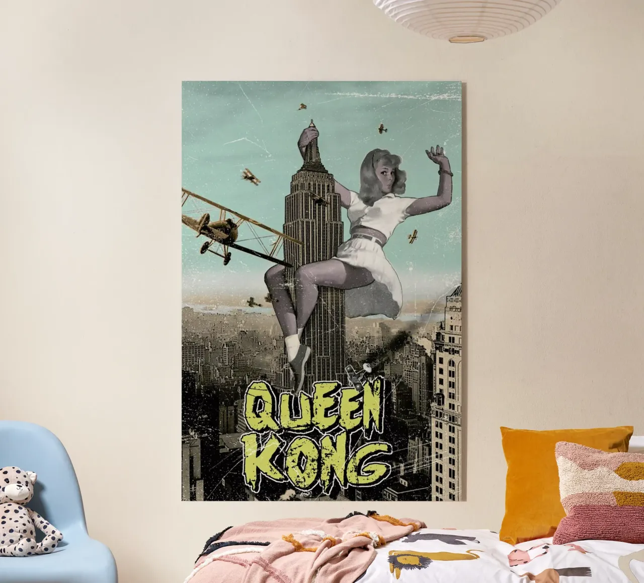 Queen Kong plexiglass da Olivier Marchand