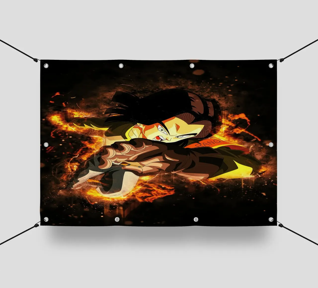 Android 17 telo in pvc da Neonartstudio